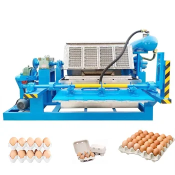 Высокоскоростная полноавтоматическая машина для укладки яиц в лотки Машина для производства мякоти в лотках для яиц Линия по производству картонных коробок для яиц