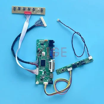 Плата драйвера контроллера ЖК-дисплея Подходит для LTM240CL04 LTM240CT06 Матрица LVDS 30-Контактный DIY комплект DVI VGA 1920*1200 24 