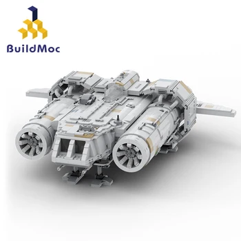 BuildMoc Space WTK-85A Bestoon Legacy Building Block Set Гладкая Поверхность Ochi Боевой Дирижабль Кирпичи Игрушка Для Детей Детские Подарки