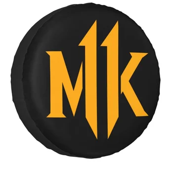 Запасное Колесо Mortal Kombat MK Print для Mitsubishi Pajero Файтинг Sub Zero Scorpion Автомобильное Колесо 14 