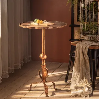 Журнальный столик в гостиной в японском стиле Простого минималистского фермерского дома, Натуральная эстетика Сервировочного столика, Диванная мебель для гостиной