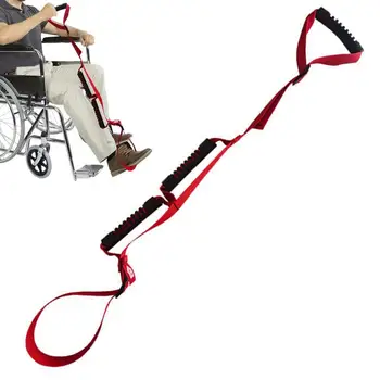 Подъемник для ног Регулируемый Ремень для подъема бедер, замена бедра и колена для кровати, дивана, автомобиля, инвалидной коляски