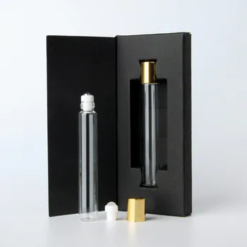 Бутылка-роллер объемом 10 МЛ, пустой флакон для духов, бумажные коробки с флаконом духов для подарочной упаковки парфюмерных сувениров