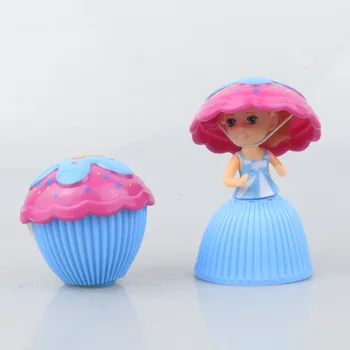 Новый мини-кукольный торт для девочек, новинка, торт превращается в принцессу, детские игрушки, подарочная коробка из ПВХ
