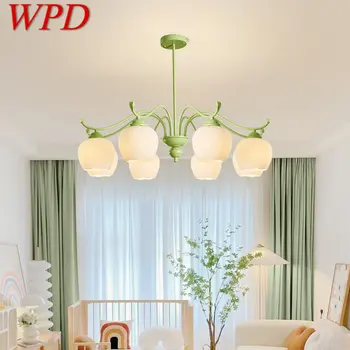 WPD Современная потолочная люстра Светильники Flesh Creative Decor светодиодный подвесной светильник для домашней спальни