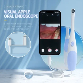 Новая интраоральная камера IOS, видимый визуальный инструмент для полости рта высокой четкости, уход за зеркалом, чистка, стоматологический анализатор, стоматологические инструменты