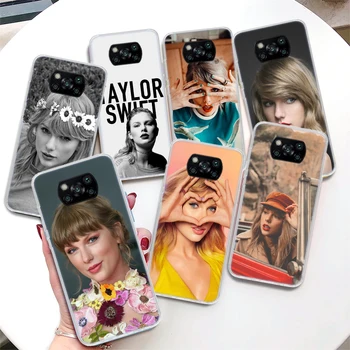 Чехол для телефона T-Taylor S-Swift Singer Coque Для Xiaomi Mi 11 Lite 11i 12T 11T 10T 9T 12 Pro 10 9 8 12X 6X 5X Ultra Soft Cover Shell