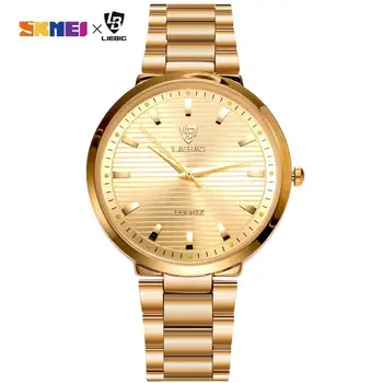 2020 Роскошные Мужские часы, женские кварцевые часы, 30-метровые Водонепроницаемые женские наручные часы Relogio Feminino Montre Femme L1012