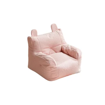 Маленький диван из овечьей шерсти Qf, ткань для пола, Диван для гостиной, мини-мебель для отдыха
