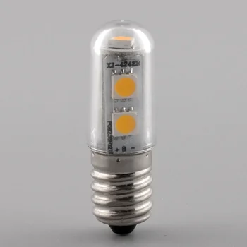 E14 7LED 5050SMD Light 220V Свеча Светосберегающая свеча лампа Прочный домашний холодильник Blub Кукурузный свет Чистый белый