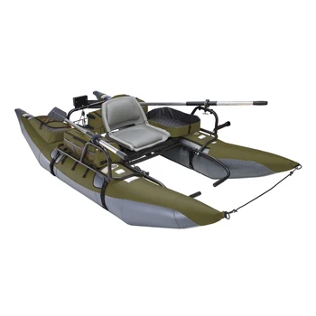 (CE) Продается надувная алюминиевая лодка с ПВХ рамой от 200 см до 400 см с веслом для рыбалки на понтоне