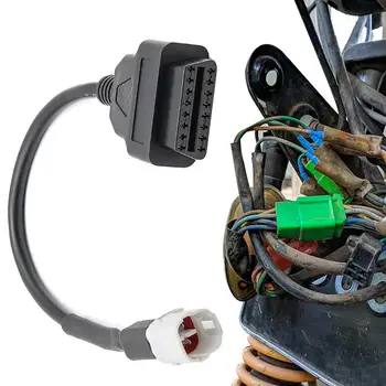 Адаптер для мотоцикла 4-контактный Штекерный кабель Указатель поворота Провод Переходные Штекерные разъемы Разъем Аксессуаров для мотоциклов