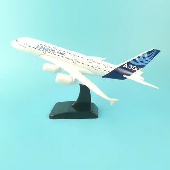 модель самолета AIR BUS A380 из легкосплавного металла 20 см, Объединенные Арабские Эмираты, A380 Boeing 777, детские игрушки, модель самолета, Коллекционирование подарков, поделок