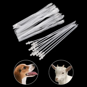 10шт катетер для осеменения овец можете собаки любимчика искусственная порода, кормление расходные материалы одноразовые сперму сперма инъекции устройства