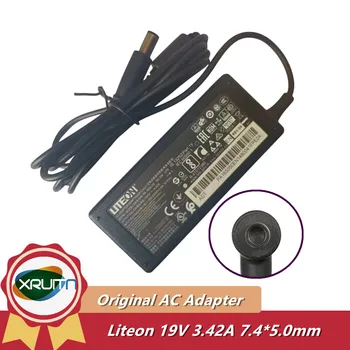 Подлинный Liteon PA-1650-50 65 Вт 19 В 3.42А 7,4 *5,0 мм Адаптер Переменного Тока Зарядное Устройство Блок Питания Для ноутбука