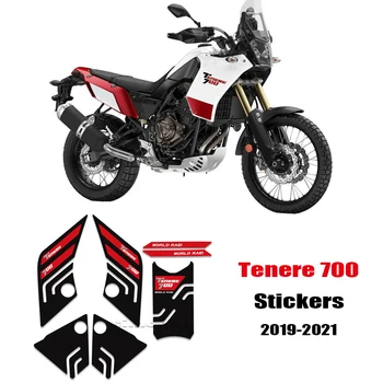 Для Yamaha Tenere 700 T7 Наклейка на мотоцикл Наклейка на бак T700 Боковая наклейка против царапин TENERE700 2019-2021