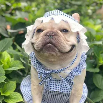 Платье для французского Бульдога, весенне-летняя одежда для собак, одежда для мопсов, костюм пуделя Бишоншнауцера, костюм вельш-корги, одежда для французских собак